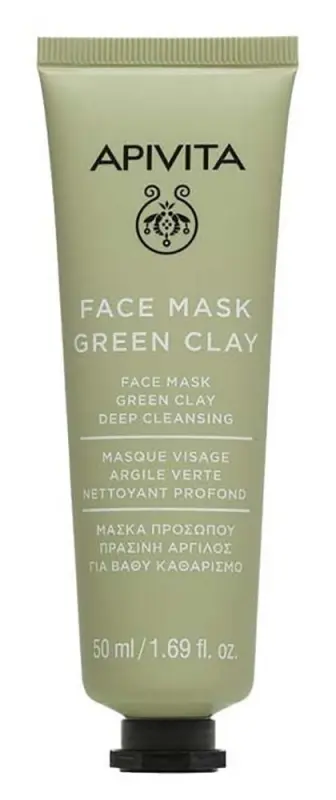 APIVITA Express Mélytisztító Arcmaszk - Zöld agyaggal 50 ml