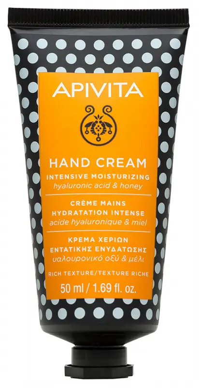 APIVITA Kézkrém Intenzív hidratáló hialuronsavval és mézzel (50 ml)