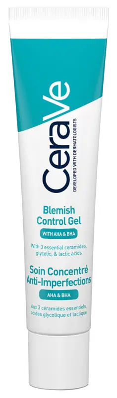 CERAVE Pattanások elleni bőrápoló gél AHA és BHA hatóanyagokkal 40 ml