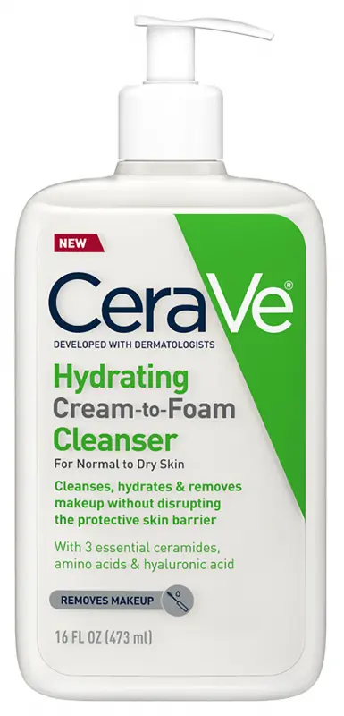 CERAVE Habzó krémtisztító 473 ml