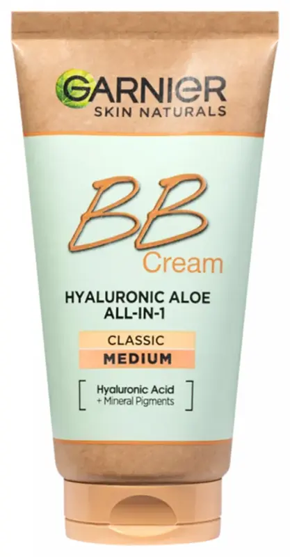 GARNIER Skin Naturals All-In-One Perfecting Care BB Krém Normál Bőrre Közepes Árnyalat SPF15 (50 ml)