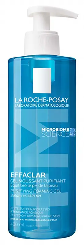 LA ROCHE-POSAY Effaclar Habzó arctisztító gél 400 ml
