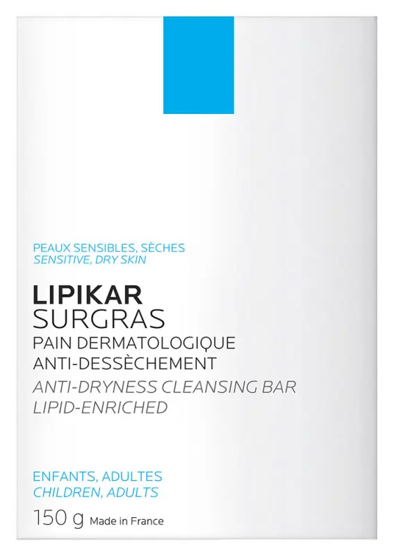 LA ROCHE-POSAY Lipikar Surgras Szappan 150 g