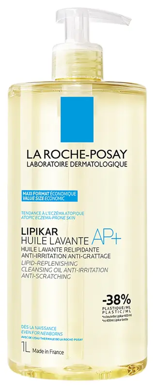 LA ROCHE-POSAY Lipikar Tusfürdő Olaj AP+ 1000 ml