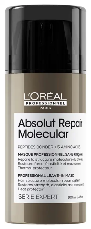 L'ORÉAL PROFESSIONNEL Absolut Repair Molecular hajban maradó ápolókrém sérült hajra 100 ml
