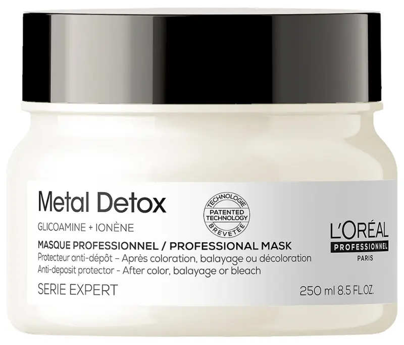 L'ORÉAL PROFESSIONNEL Metal Detox pakolás - A fémrészecskék lerakódásától védő pakolás (250 ml)