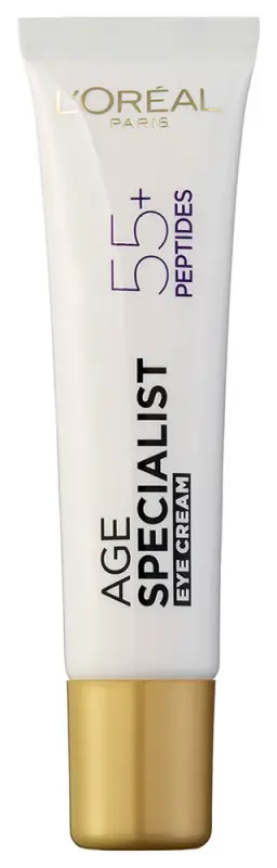 L'ORÉAL PARIS Age Specialist ránctalanító helyreállító szemkörnyékápoló 55+ (15 ml)