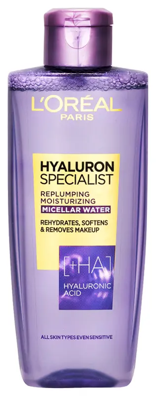 L'ORÉAL PARIS Hyaluron Specialist micellás arctisztító és sminklemosó (200 ml)