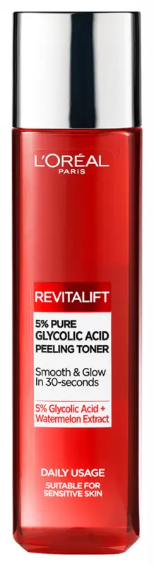 L'ORÉAL PARIS Revitalift Glikolsavas hámlasztó tonik (200 ml)