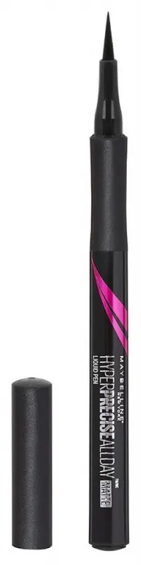 MAYBELLINE Hyper Precise szemhéjtus, matt fekete (3 ml)