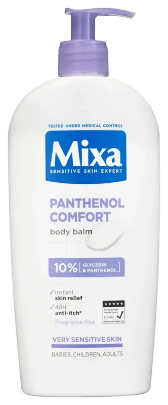 MIXA Baby & Adult bőrnyugtató testápoló balzsam atópiára hajlamos bőrre (400 ml)