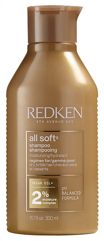 REDKEN All Soft Sampon száraz és töredezett hajra 300 ml