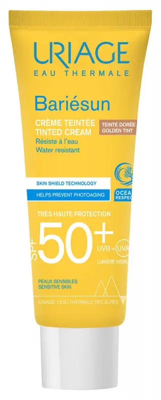 Uriage BARIÉSUN Színezett arckrém (sötét) SPF 50+ (50 ml)
