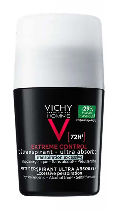 VICHY Homme 72 órás izzadságszabályozó golyós dezodor férfiaknak 50 ml