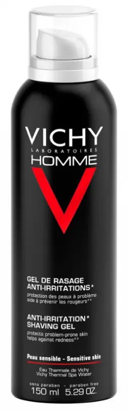 VICHY Homme Borotvagél érzékeny bőrre 150 ml