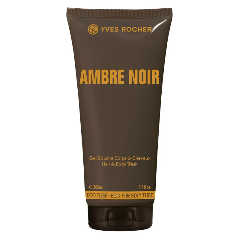YVES ROCHER Ambre Noir Férfi sampon-tusfürdő 200 ml